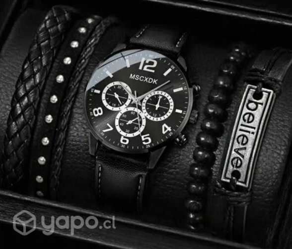 Reloj de hombre más accesorios ideal para regalar