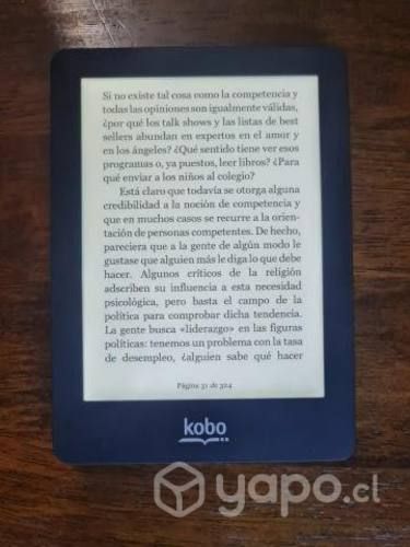 Kobo Glo 2gb Black Night Pantalla De 6 pulg