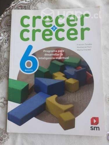 Crecer y crecer 6 basico, sm