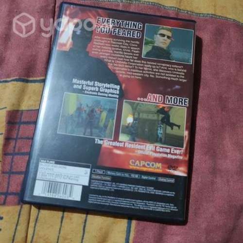 Juego colección Ps2 Resident Evil Código Verónica