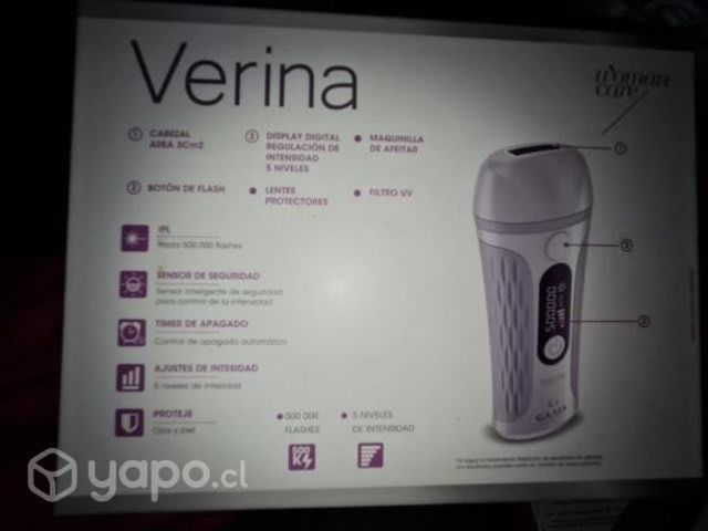 Depiladora laser verina