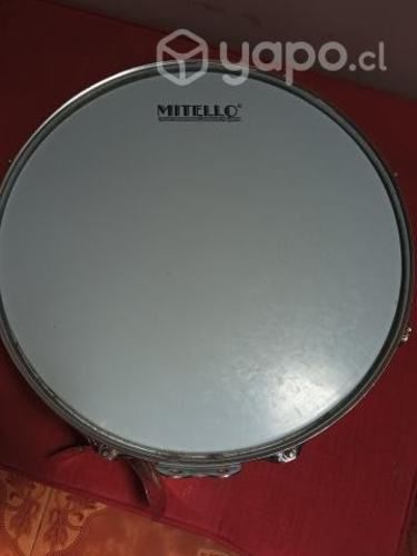 Caja de banda Mitello+3 pares baquetas+afinador