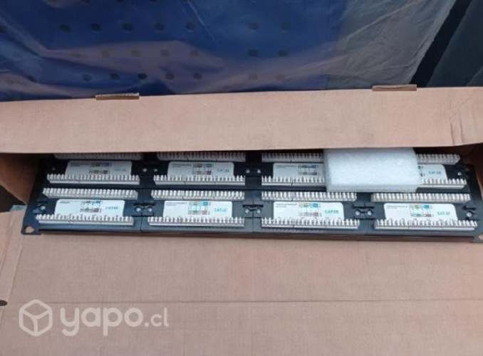 Patch Panel 48 puertos Cat 5e Ulink