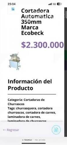 Cortadora automatica de carne