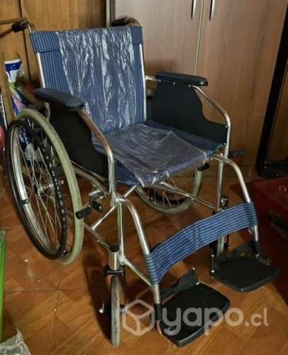 Silla de ruedas aluminio