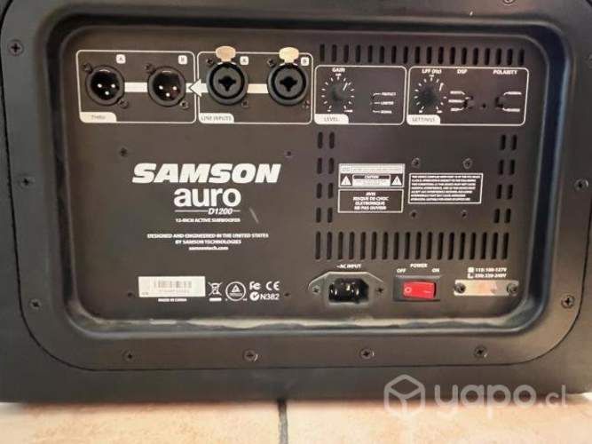 Set de audio en vivo das/samson