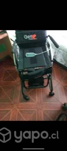 Silla de rueda electrica, que se pone de pie