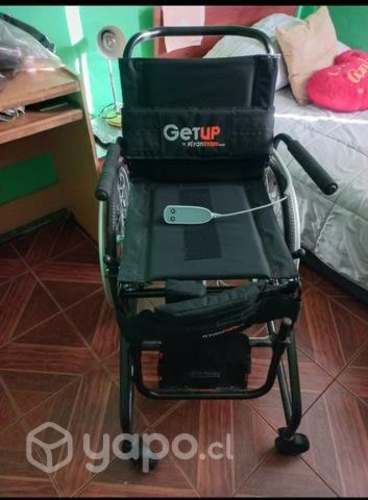 Silla de rueda electrica, que se pone de pie