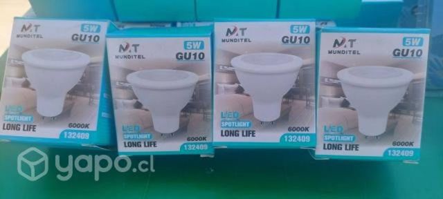 Ampolletas led gu10 luz blanca