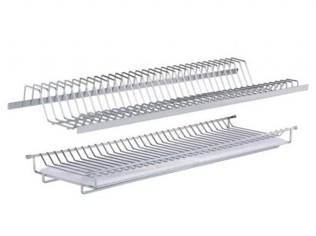 Escurridor de platos a muro