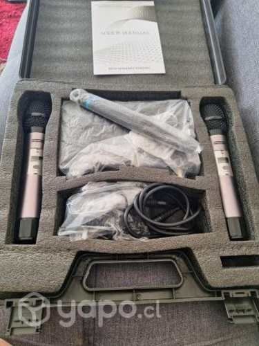 Micrófonos inalambricos.