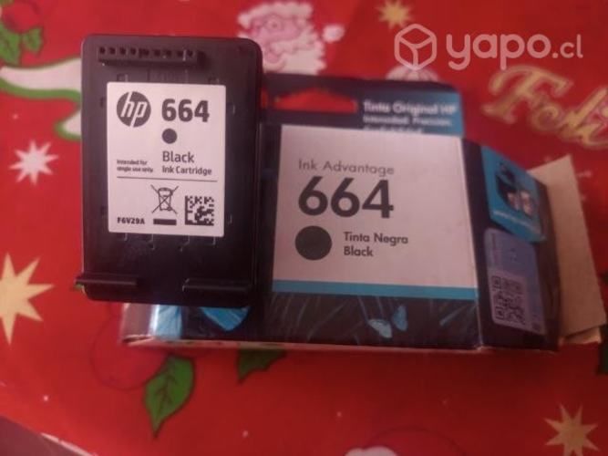 Cartuchos HP 664 Negro y Color
