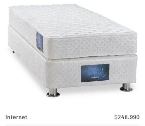 Cama box americana Rosen TFX 1 PL