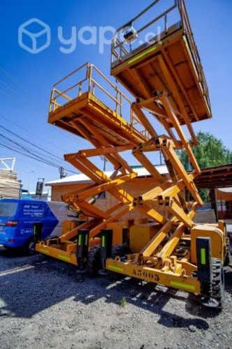 Venta alza hombre manlift plataforma tijera