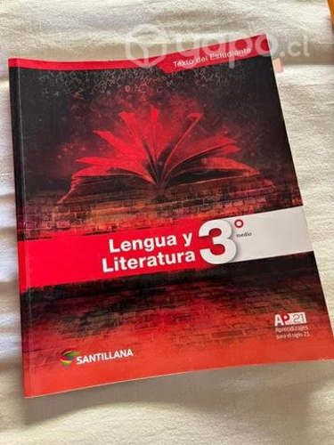 Libros de tercero medio santillana