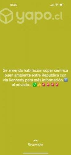 Se arriendan habitaciones