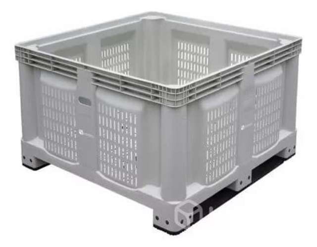 Bins abierto color gris claro