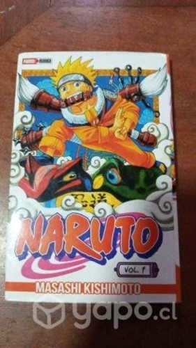 Mangas Naruto tomo 1 al 5