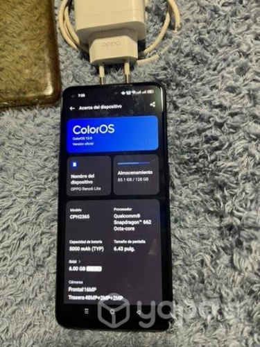 Celular Oppo reno 6 lite