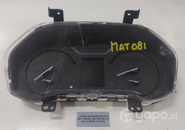 Tablero Instrumentos Con Mica Trizada (MAT081) Max