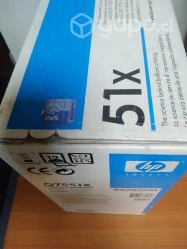 Toner HP laserjet HP 51 X cartucho