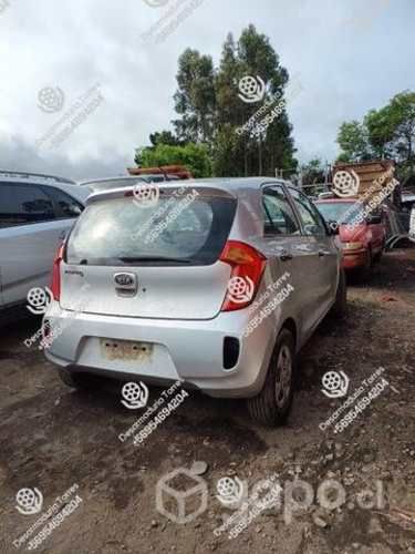 Refuerzo trasero Kia morning 2012