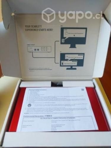 Interfaz Focusrite Scarlett 4i4