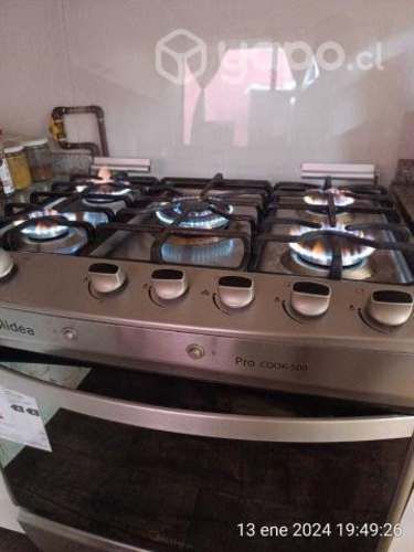 Cocina 5 quemadores (fogon central)