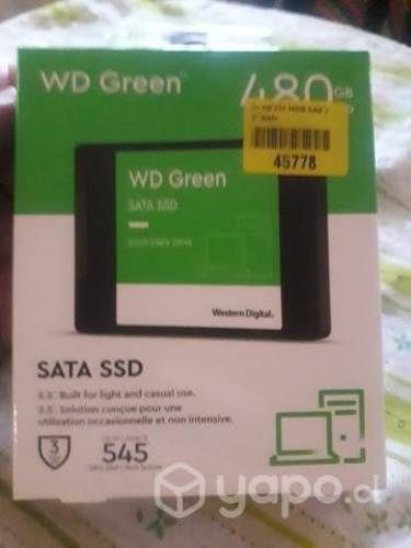 SSD de 480GB WESTER Digital Grenn