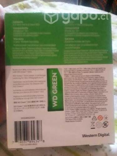 SSD de 480GB WESTER Digital Grenn