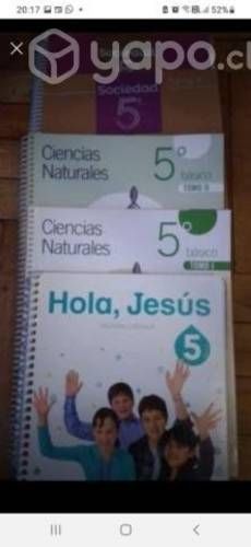 Textos Quinto Básico, SM, Santillana