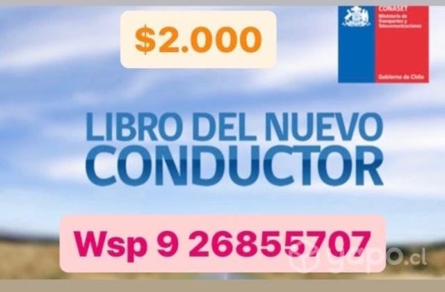 Venta de libro nuevo conductor