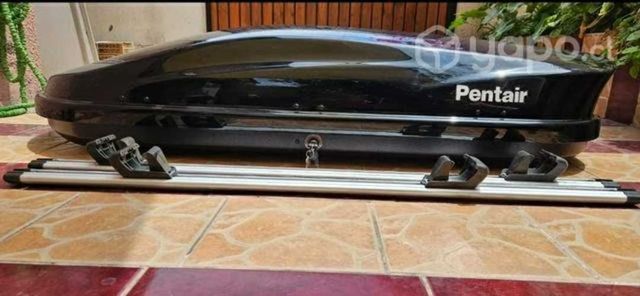 Porta equipaje aerodinámica pentair 400L barras in