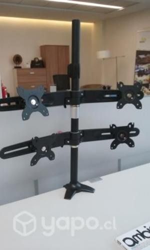 Soporte de Cuatro monitores