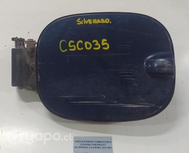 Tapa Exterior Combustible (CSC035) Chevrolet Silve
