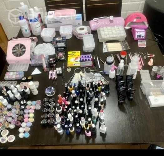 Set completo manicure polygel soft gel