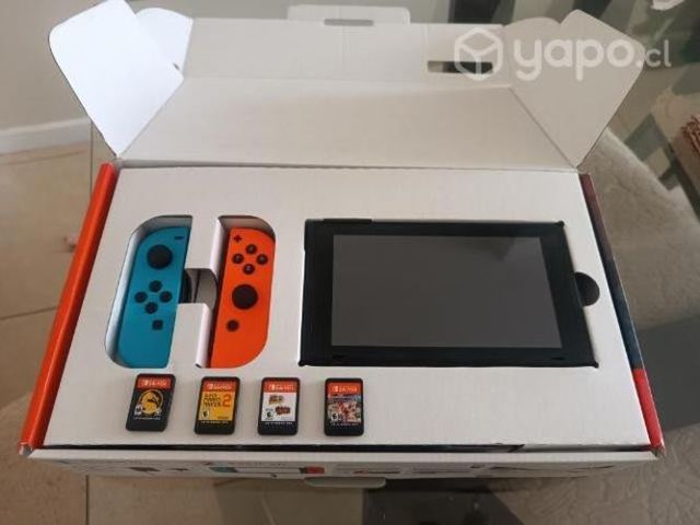 Nintendo switch como nueva