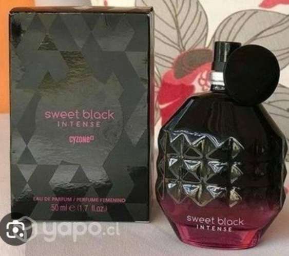 Perfume sweet black intense