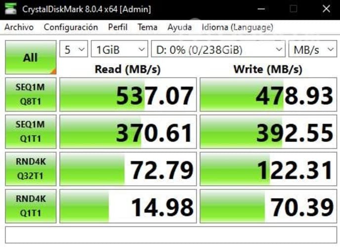 Disco Duro SSD 256GB
