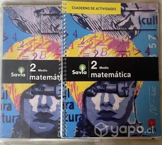Textos Matemática Proyecto Savia 2do Medio