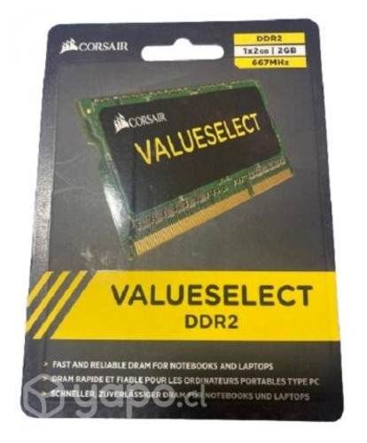 Memoria RAM Notebook SoDimm DDR2 2GB 667MHz Nueva