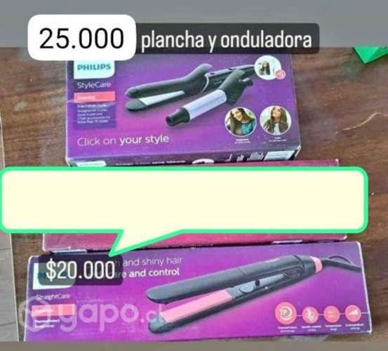 Planchas de pelo nuevas marca Philips