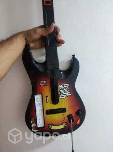 Guitar hero wii guitarra
