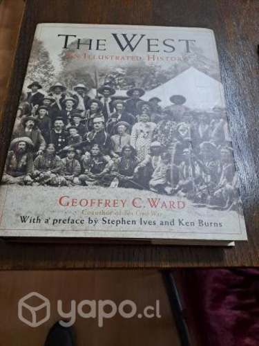 Libro con fotografías del Viejo Oeste