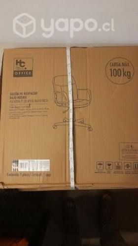 Sillas para escritorio color negro