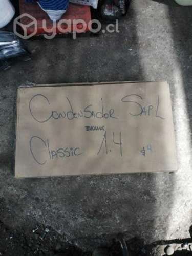 Condensador chevrolet sail classic 1.4 nuevo