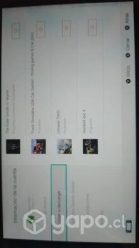 nintendo swich 2 controles varios juegos