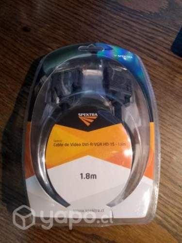 Cable dvi-a vga hd-15 1.8m nuevo spektra