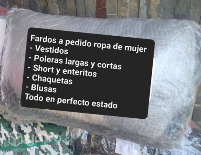 Fardos a pedido, ropa de mujer excelente estado
