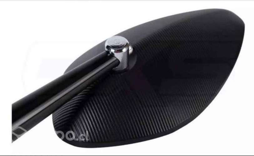 Espejos para moto moxi aluminio cnc filtro azul